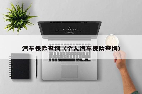 汽车保险查询（个人汽车保险查询）