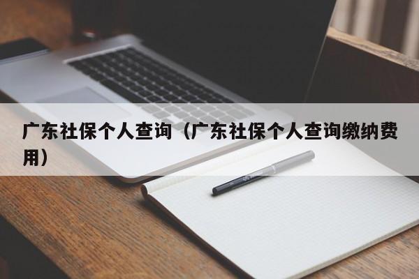 广东社保个人查询（广东社保个人查询缴纳费用）