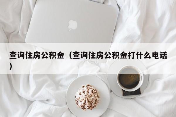 查询住房公积金（查询住房公积金打什么电话）