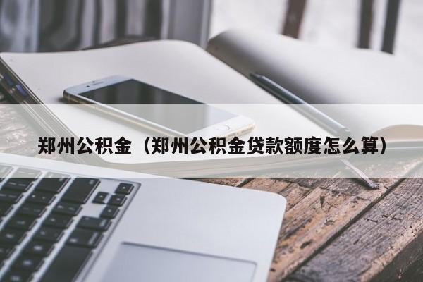 郑州公积金（郑州公积金贷款额度怎么算）