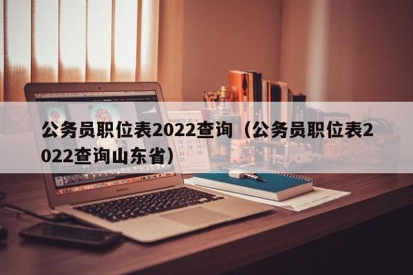 公务员职位表2022查询（公务员职位表2022查询山东省）