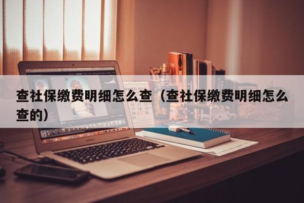 查社保缴费明细怎么查（查社保缴费明细怎么查的）