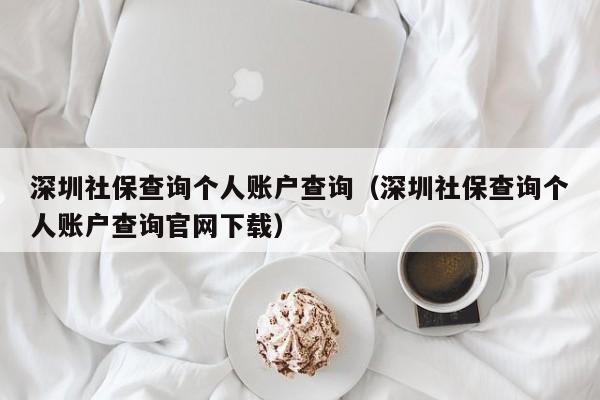 深圳社保查询个人账户查询（深圳社保查询个人账户查询官网下载）