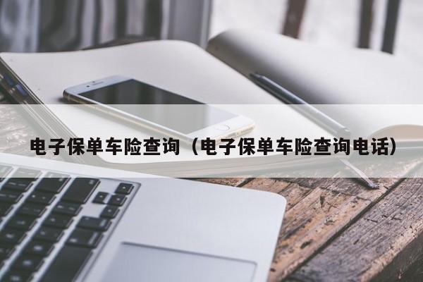 电子保单车险查询（电子保单车险查询电话）