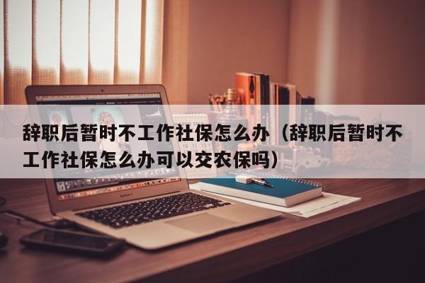 辞职后暂时不工作社保怎么办（辞职后暂时不工作社保怎么办可以交农保吗）