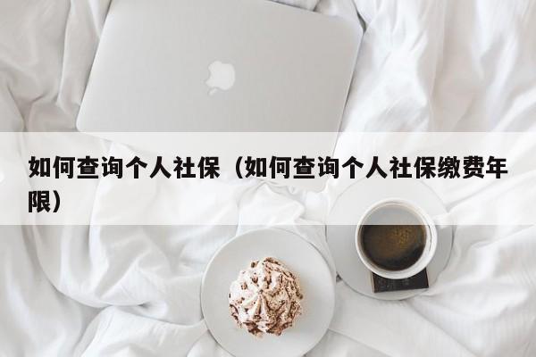 如何查询个人社保（如何查询个人社保缴费年限）