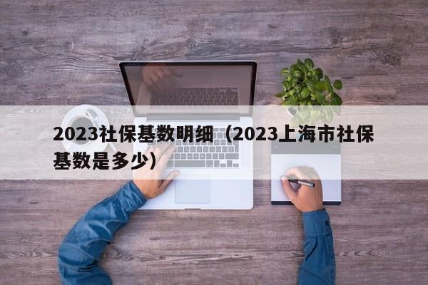 2023社保基数明细（2023上海市社保基数是多少）