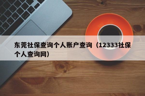 东莞社保查询个人账户查询（12333社保个人查询网）