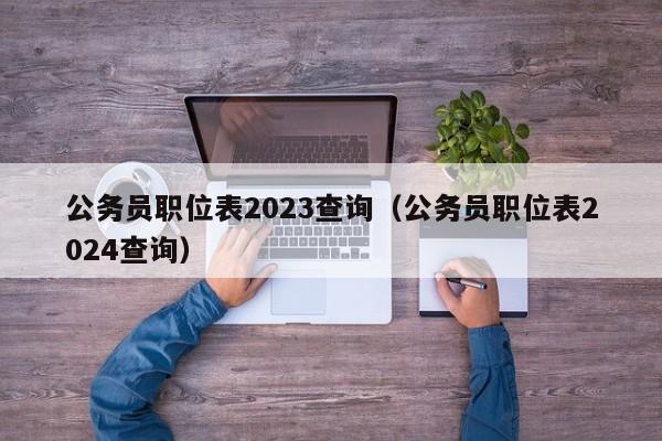 公务员职位表2023查询（公务员职位表2024查询）