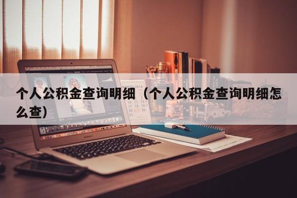 个人公积金查询明细（个人公积金查询明细怎么查）