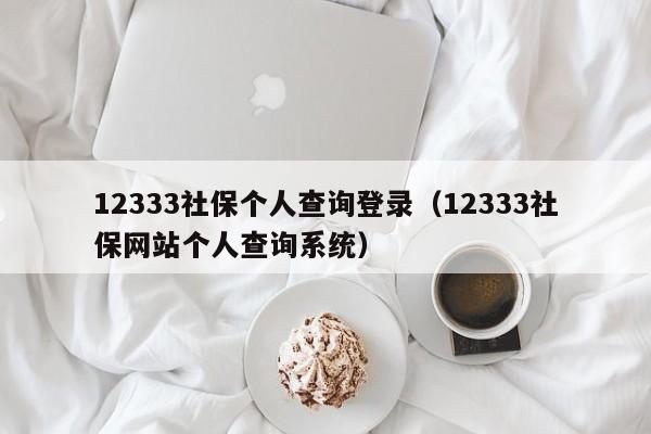 12333社保个人查询登录（12333社保网站个人查询系统）