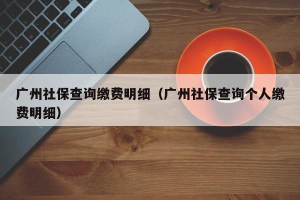 广州社保查询缴费明细（广州社保查询个人缴费明细）