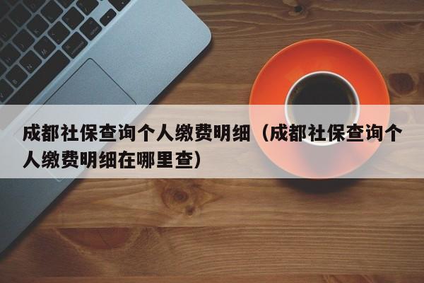 成都社保查询个人缴费明细（成都社保查询个人缴费明细在哪里查）