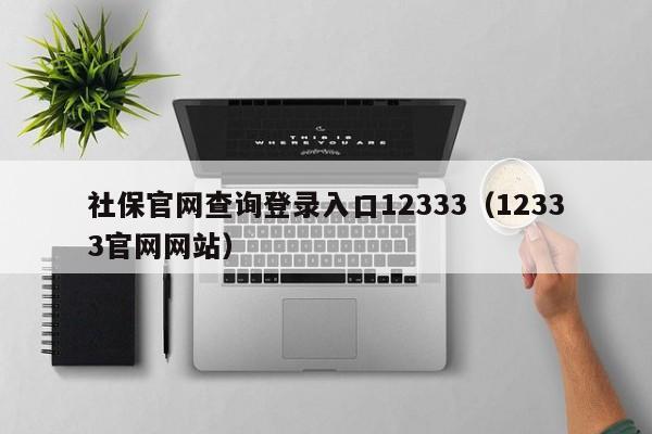 社保官网查询登录入口12333（12333官网网站）