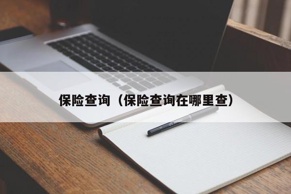 保险查询（保险查询在哪里查）