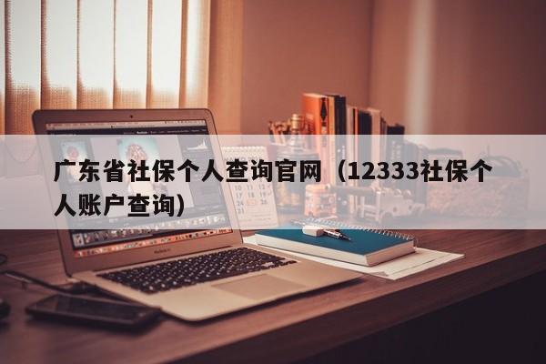 广东省社保个人查询官网（12333社保个人账户查询）