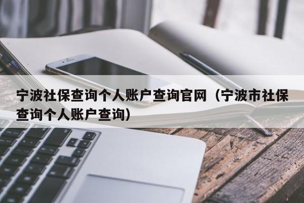 宁波社保查询个人账户查询官网（宁波市社保查询个人账户查询）