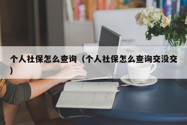 个人社保怎么查询（个人社保怎么查询交没交）