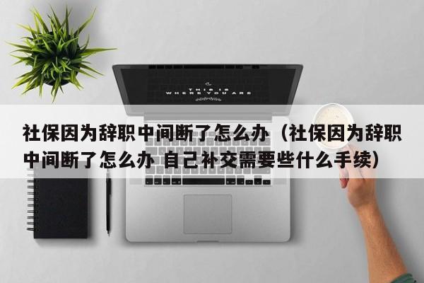 社保因为辞职中间断了怎么办（社保因为辞职中间断了怎么办 自己补交需要些什么手续）