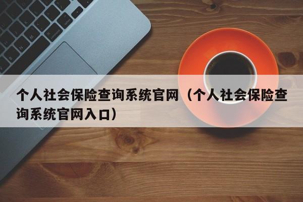 个人社会保险查询系统官网（个人社会保险查询系统官网入口）