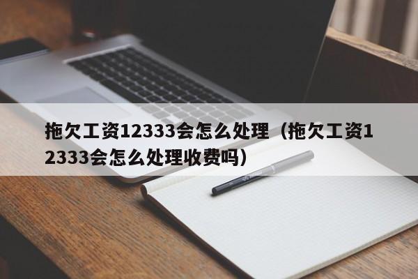 拖欠工资12333会怎么处理（拖欠工资12333会怎么处理收费吗）