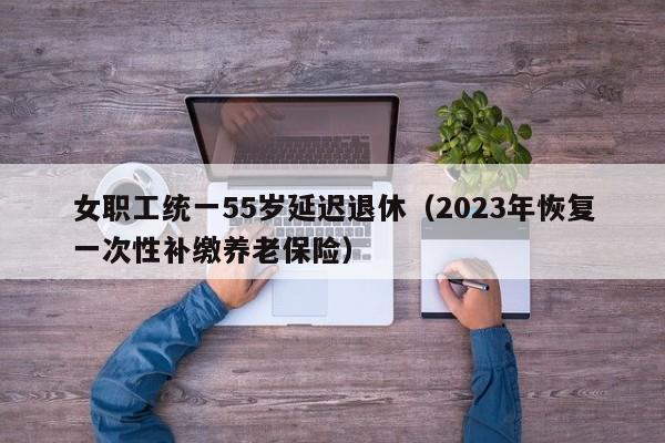 女职工统一55岁延迟退休（2023年恢复一次性补缴养老保险）