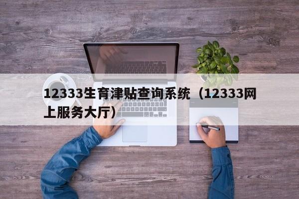 12333生育津贴查询系统（12333网上服务大厅）