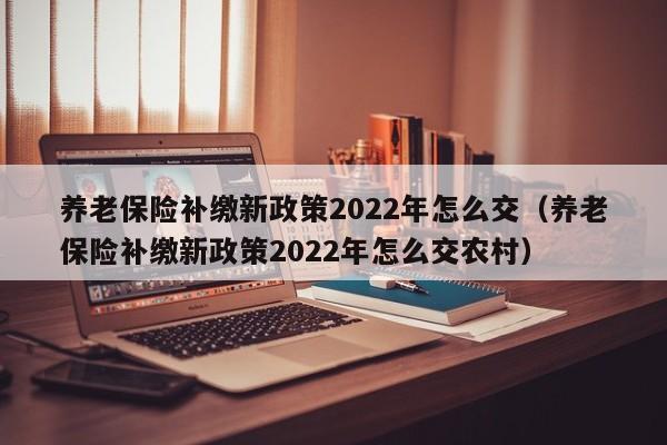 养老保险补缴新政策2022年怎么交（养老保险补缴新政策2022年怎么交农村）