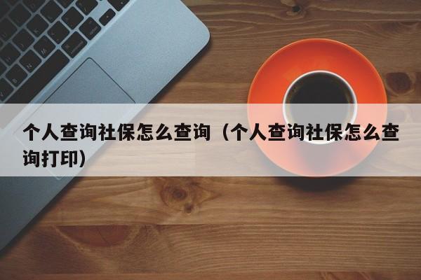 个人查询社保怎么查询（个人查询社保怎么查询打印）