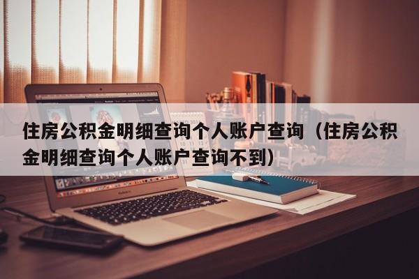 住房公积金明细查询个人账户查询（住房公积金明细查询个人账户查询不到）