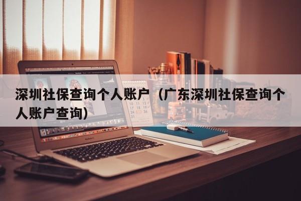 深圳社保查询个人账户（广东深圳社保查询个人账户查询）