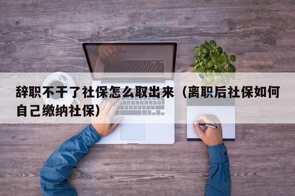 辞职不干了社保怎么取出来（离职后社保如何自己缴纳社保）