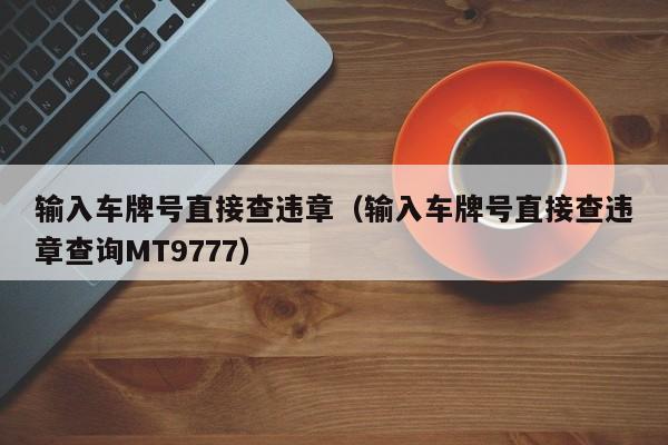 输入车牌号直接查违章（输入车牌号直接查违章查询MT9777）