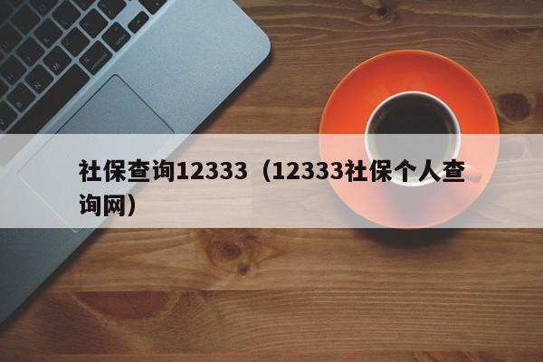 社保查询12333（12333社保个人查询网）