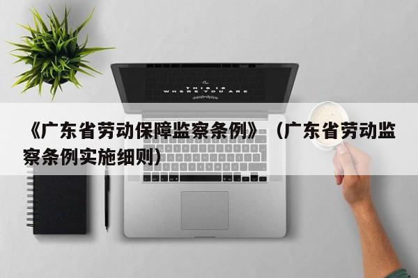 《广东省劳动保障监察条例》（广东省劳动监察条例实施细则）