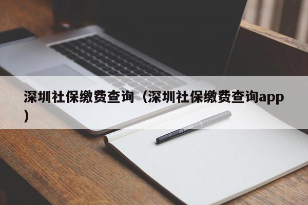 深圳社保缴费查询（深圳社保缴费查询app）