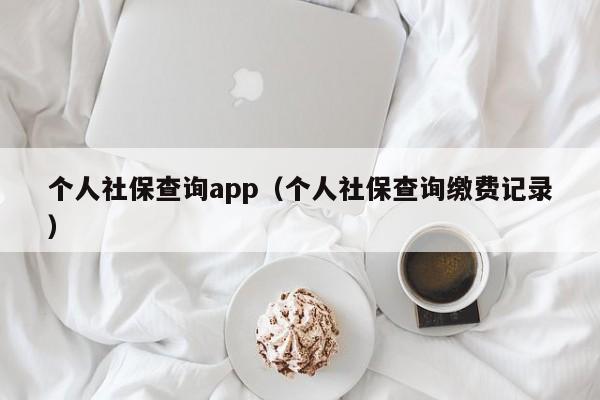 个人社保查询app（个人社保查询缴费记录）