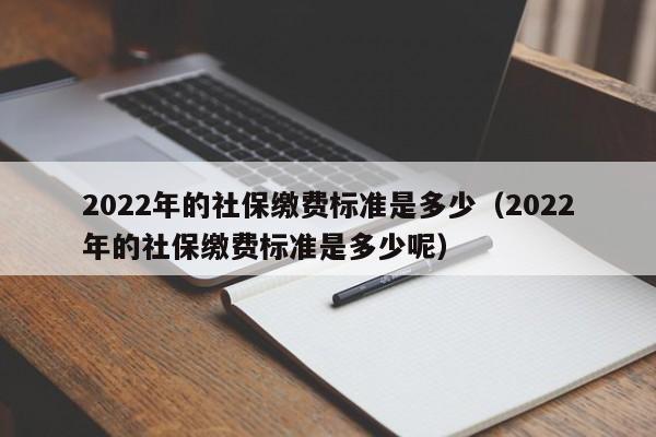 2022年的社保缴费标准是多少（2022年的社保缴费标准是多少呢）