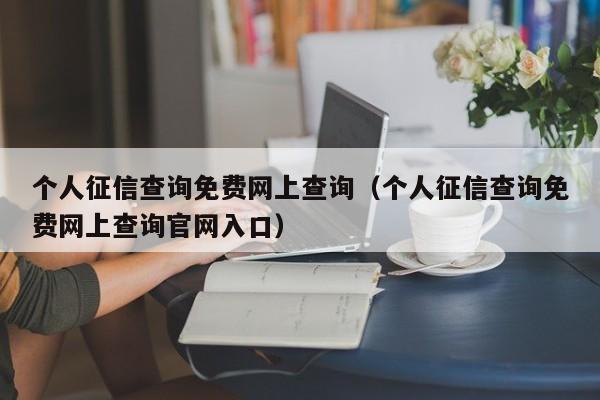 个人征信查询免费网上查询（个人征信查询免费网上查询官网入口）