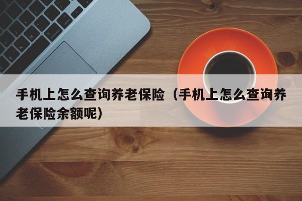 手机上怎么查询养老保险（手机上怎么查询养老保险余额呢）